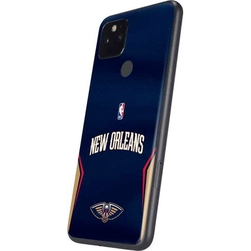 NBA New Orleans Pelicans Jersey Google Pixel 5 Skin